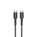 Cablu USB-C Havit CB6235, 60W, 100 cm, Negru