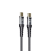 Cablu USB-C Havit CB6240, 60W, 100 cm, cu display, Negru