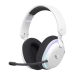 Casti gaming wireless Havit Fuxi-H7, Bluetooth, Jack 3.5mm, Latenta 28 ms, Alb + Negru