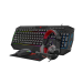 Kit gaming 4in1 Havit KB501CM, tastatura + mouse + casti + mousepad, Negru