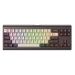 Tastatura gaming Havit KB896L x VKS, Mecanica, RGB, 71 taste, Hot swap, Ocru + Negru