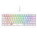 Tastatura mecanica gaming Havit KB903L, 61 taste, Alb