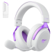 Casti gaming wireless Havit H2015YG, 2.4GHz, Bluetooth, Latenta 28ms, Alb + Mov