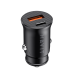 Incarcator auto Havit CC2022, 20W, USB-C+USB-A + USB-A, Negru