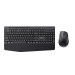 Set tastatura si mouse wireless Havit KB251WB, 2.4GHz, Bluetooth, Negru + Gri