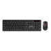 Set tastatura si mouse wireless Havit KB261WB, 2.4GHz, Bluetooth, Negru + Rosu