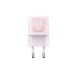 Incarcator retea Havit UC230 EU, PD30W, PPS33W, USB-C + USB-A, Roz