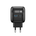 Incarcator retea Havit UC252 EU, 65W, cablu retractabil, incarcare casti, USB-C + USB-A, Negru + Gri