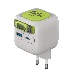 Incarcator retea Havit UC253 EU, 65W, cablu retractabil, USB-C + USB-A, Gri + Verde