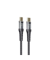 Cablu USB-C Havit CB6240, 60W, 100 cm, cu display, Negru