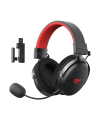 Casti gaming wireless Havit H2015 Pro, 2.4GHz, Bluetooth, Jack 3.5mm, Latenta 24ms, Negru + Rosu