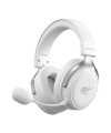 Casti gaming wireless Havit H2015YG, 2.4GHz, Bluetooth, Latenta 28ms, Alb + Mov
