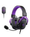 Casti gaming cu fir Havit H2002C+U, 7.1 USB, Microfon detasabil, Compatibil console, Negru + Mov