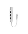 Hub USB-C Havit HB41, 4x USB, Argintiu