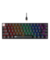 Tastatura gaming mecanica Havit KB903L, 61 taste, Negru
