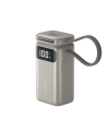 Acumulator Portabil Havit PB36,USB-C+USB-A, 10000mAh, PD35W, Display, Incarcare Casti, Titaniu