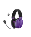 Casti gaming wireless Havit Fuxi-H3, 2.4GHz, Bluetooth, Jack 3.5mm, Latenta 24 ms, Negru + Mov