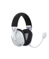 Casti gaming wireless Havit Fuxi-H3 Plus, 2.4GHz, Bluetooth, Jack 3.5 mm, Latenta 24 ms, Alb + Negru