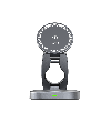 Incarcator wireless 3 in1 Havit HVWLC-W3111-GY, 15W, compatibil telefon, casti, ceas, Gri