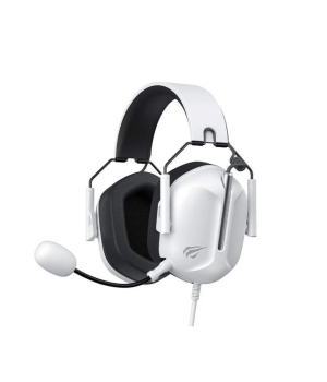 Casti gaming cu fir Havit H2033d, Compatibil console, Alb + Negru