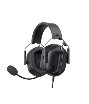 Casti gaming cu fir Havit H2033d, Compatibil console, Negru