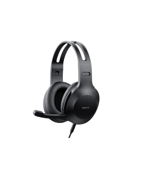 Casti cu fir Havit H220d, jack 3.5mm, Negru