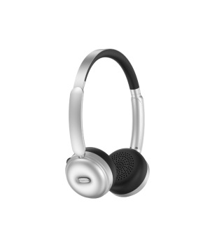 Casti over-ear Bluetooth Havit H616BT, BT 5.4, autonomie 60h, Argintiu + Negru