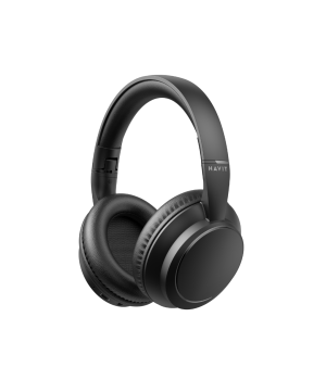 Casti over-ear Bluetooth Havit H619BT, BT 5.4, autonomie 20h, Negru