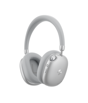 Casti over-ear Bluetooth Havit H670BT, BT 6.0, ANC -45dB, autonomie 100h, Hi-Res, Argintiu