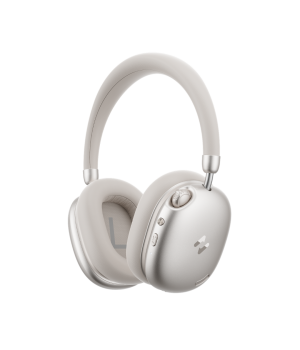 Casti over-ear Bluetooth Havit H670BT, BT 6.0, ANC -45dB, autonomie 100h, Hi-Res, Bej