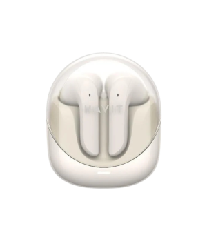 Casti wireless TWS Havit Modern Buds, BT 5.3, ENC, autonomie 20h, Bej