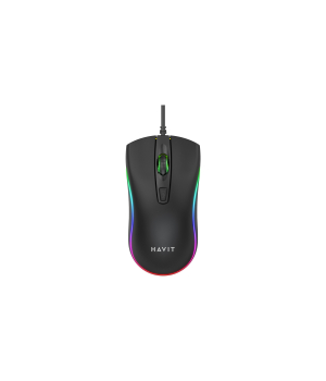 Mouse USB Havit MS72, 1200 DPI, 4 Butoane, Negru