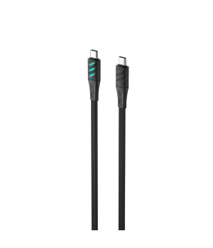 Cablu USB-C Havit CB6254, 60W, 100 cm, cu display, Negru