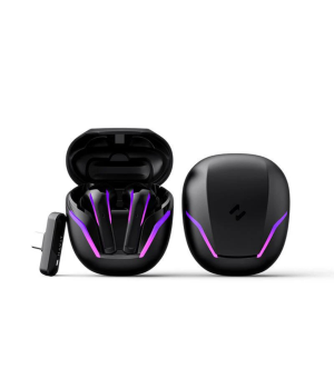 Casti wireless TWS Havit TW970, BT 5.3, autonomie 20h, gaming, Negru