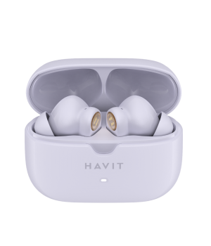 Casti wireless TWS Havit TW992, BT 5.4, ANC -28dB, ENC, autonomie 34h, Mov
