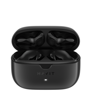 Casti wireless TWS Havit TW992, BT 5.4, ANC -28dB, ENC, autonomie 34h, Negru