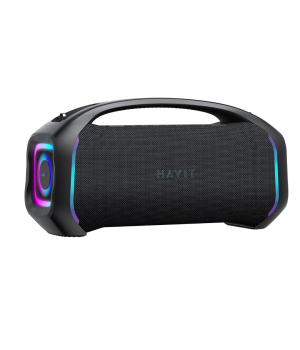 Boxa portabila Bluetooth Havit SK910BT, BT 5.3, 100W, IPX6, Negru