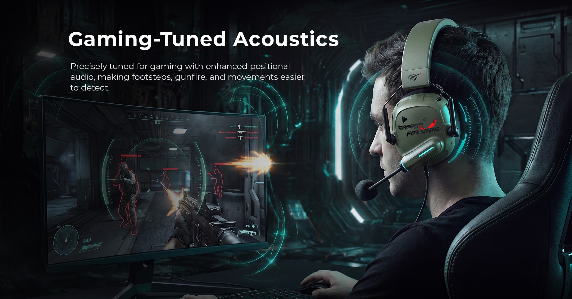 Acustica tunata pentru gaming!