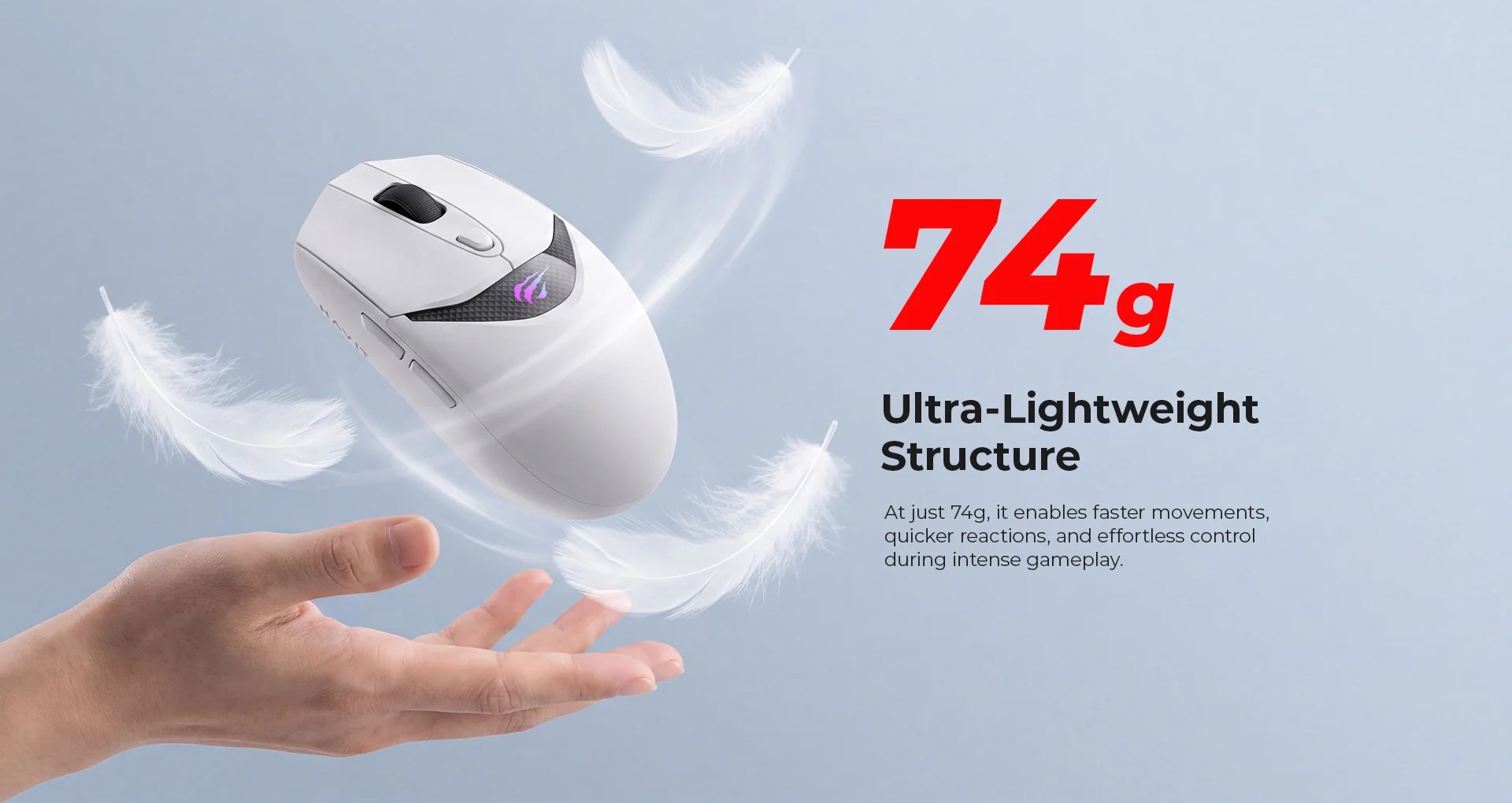 Doar 74 g!