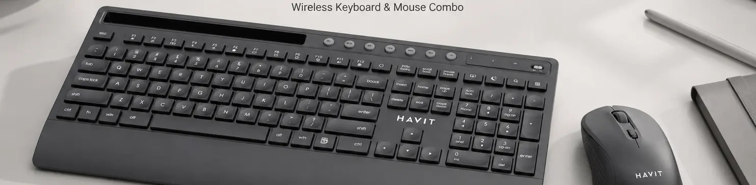HAVIT KB242GCM tastatura full-size 117 taste cu bloc numeric
