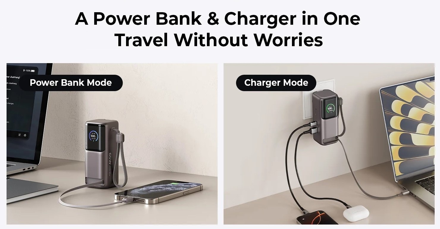 Incarcator cat si  ca powerbank!